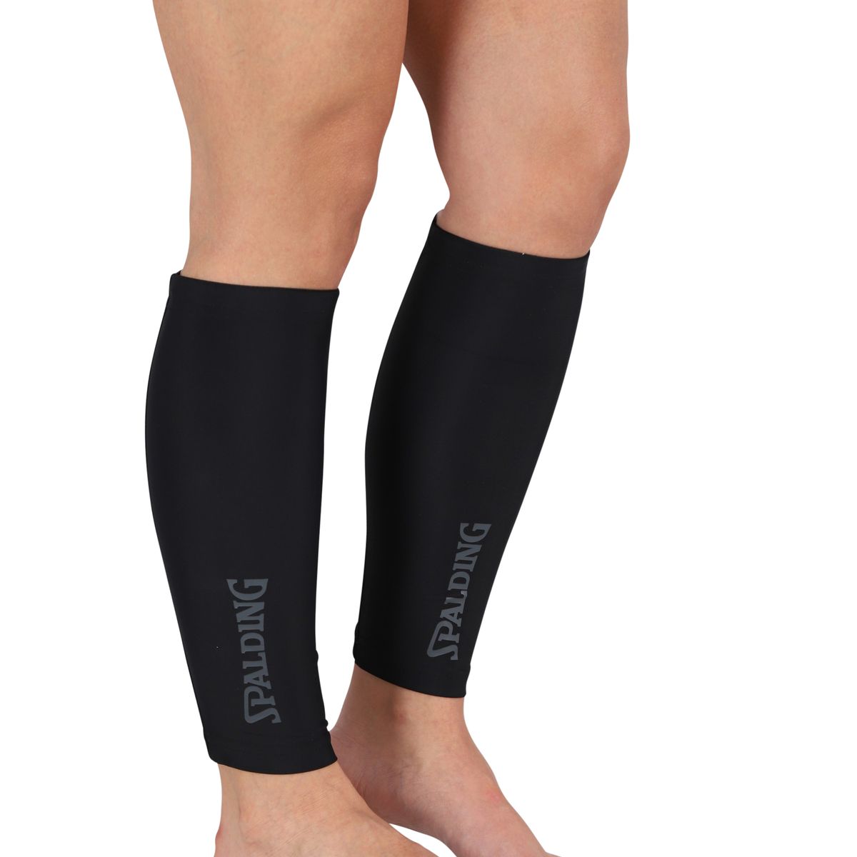 SPALDING - Pantorrilleras de Compresión Spalding Deportivas Negro