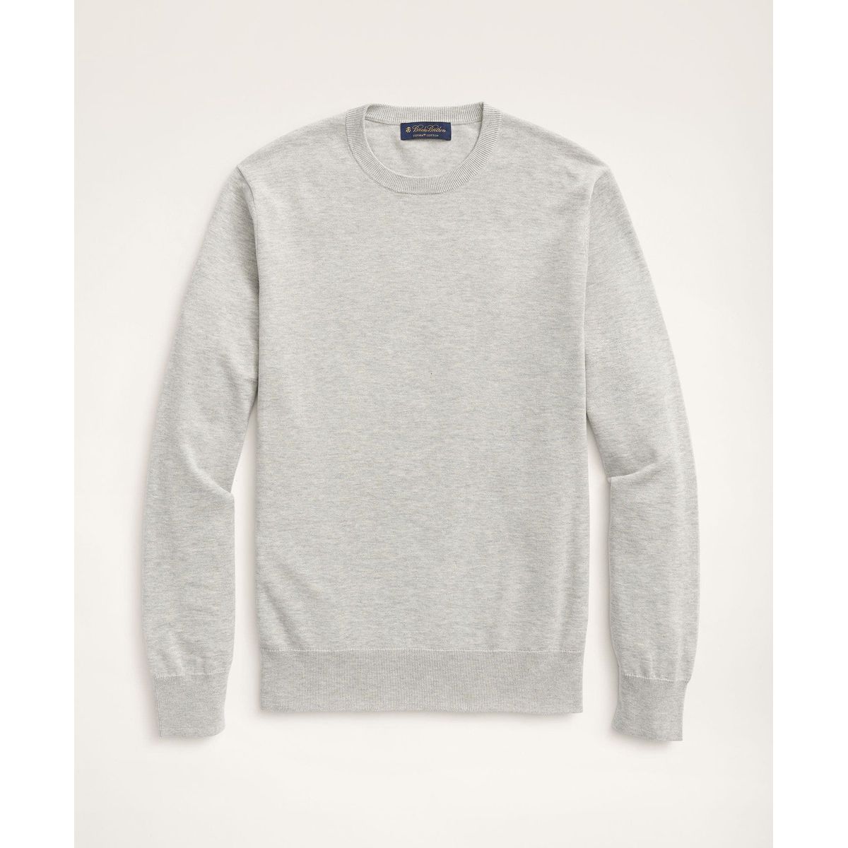 BROOKS BROTHERS - Sweater Hombre Swt Supima Ctn Crew Gris