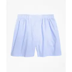 BROOKS BROTHERS - Boxer Hombre Traditional Fit End-On-End Celeste