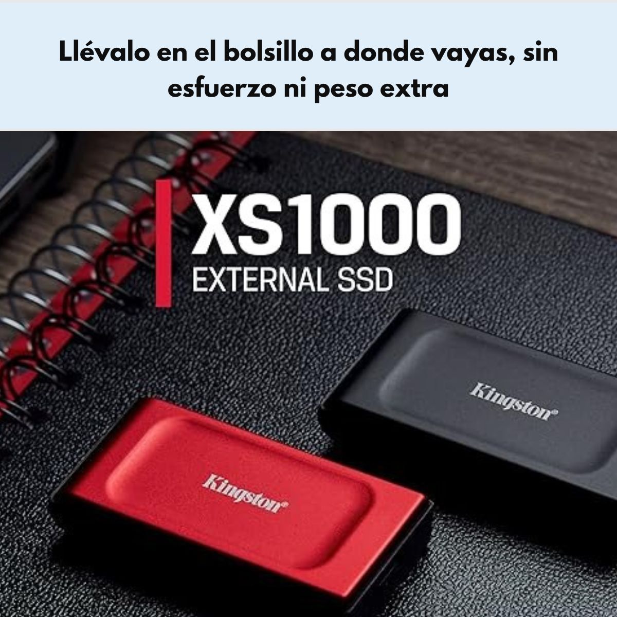 KINGSTON - Unidad Estado Sólida Externa Kingston SSD Xs1000r 1tb Usb32
