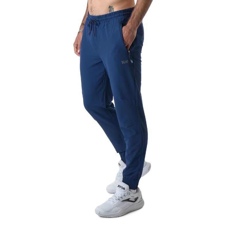 TILKI - Pantalón Tilki Training Poly Lehinde Azul Tenis Padel