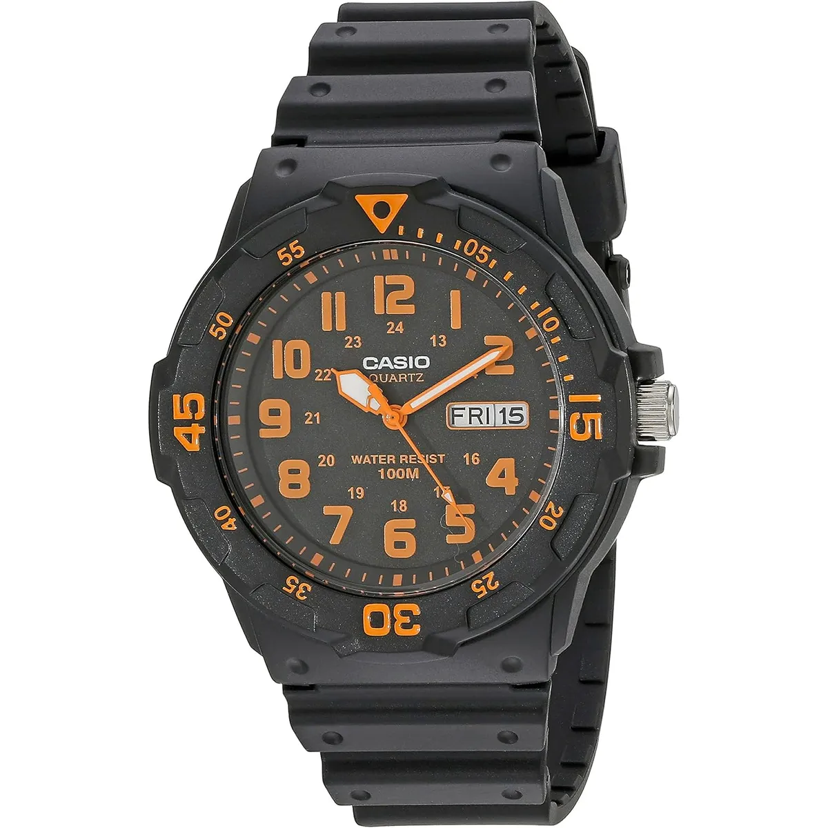 CASIO - reloj casio mrw200h-4b hombre analogo sumergible