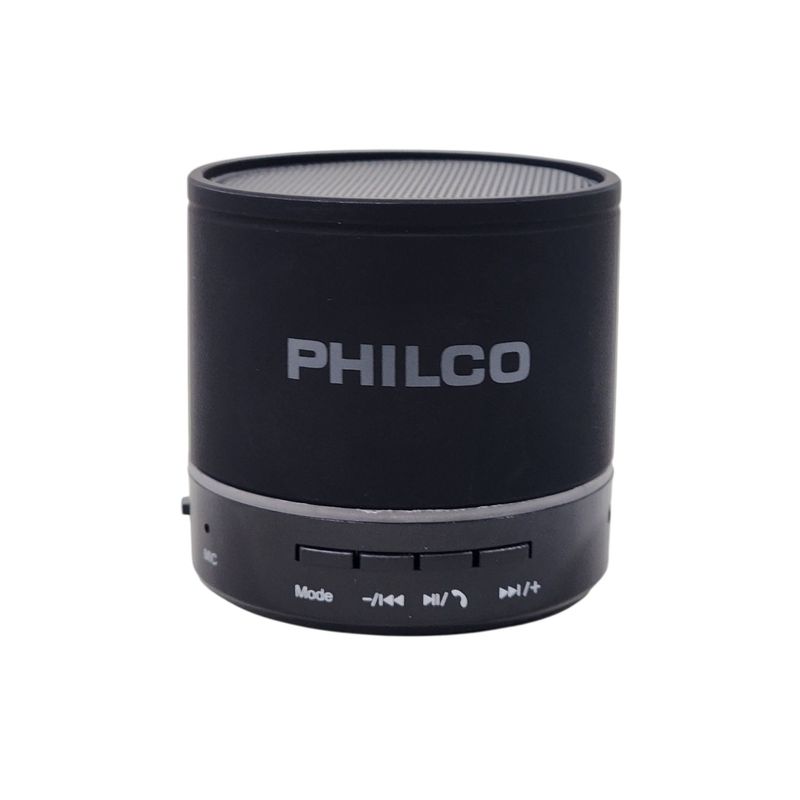 PHILCO - Mini Parlante Portátil Bt 3W USB FM P295 Philco Negro