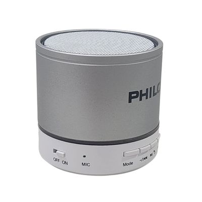 Imagen 2 del producto Mini Parlante Portátil Bt 3W USB FM P295 Plata