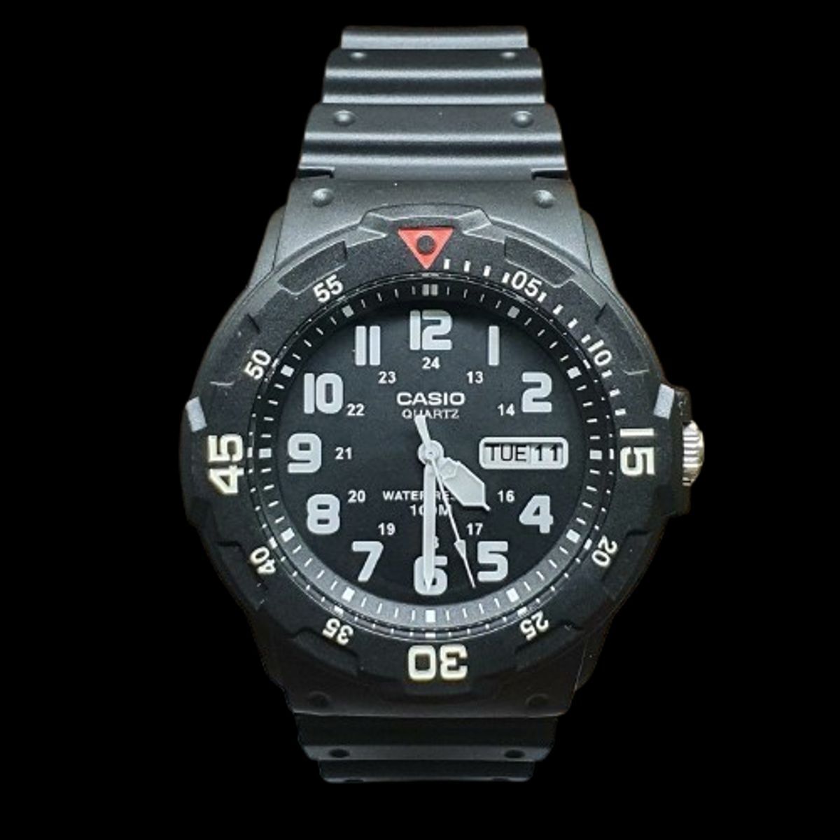 CASIO - Reloj casio mrw200h-1b hombre analogo sumergible