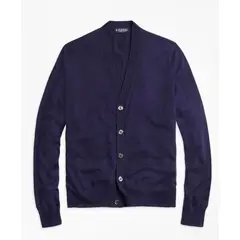 BROOKS BROTHERS - Sweater Hombre Supima Cotton Button-Front Cardigan Azul