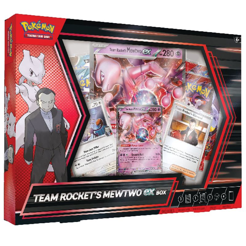 POKEMON - TCG Pokémon Team Rockets Mewtwo ex English