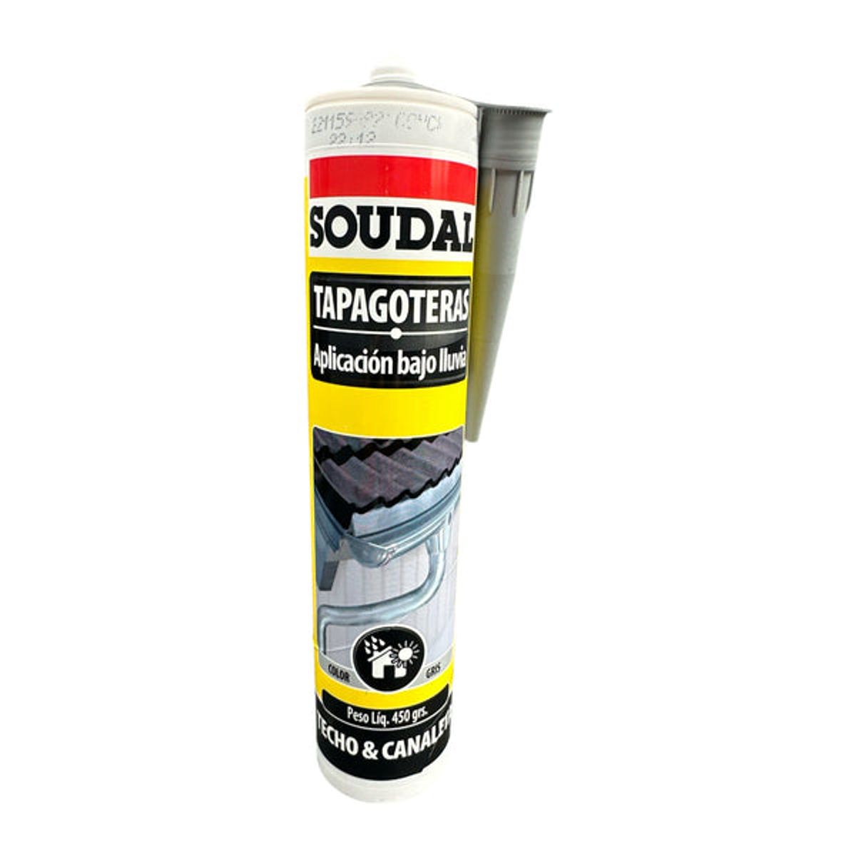 GENERICO - Silicona Tapagoteras 450g Aplicación Bajo Lluvia