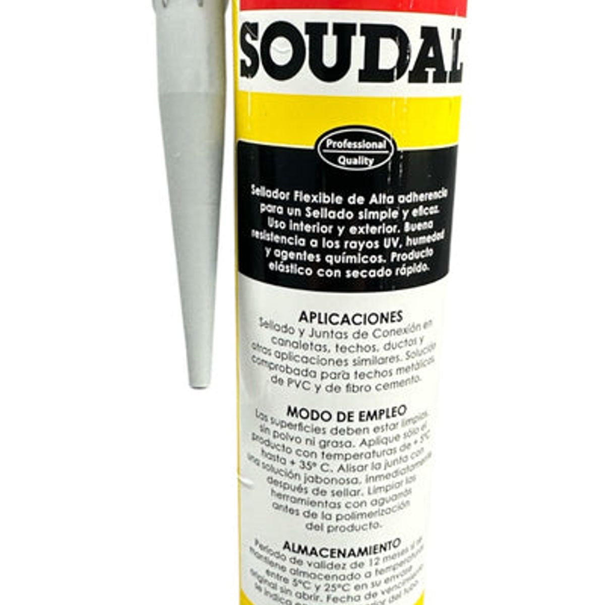 GENERICO - Silicona Tapagoteras 450g Aplicación Bajo Lluvia