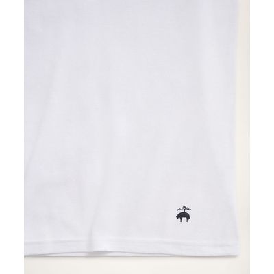 Imagen 2 del producto Camiseta Hombre Supima Crewneck Undershirt-3 Pack Blanco