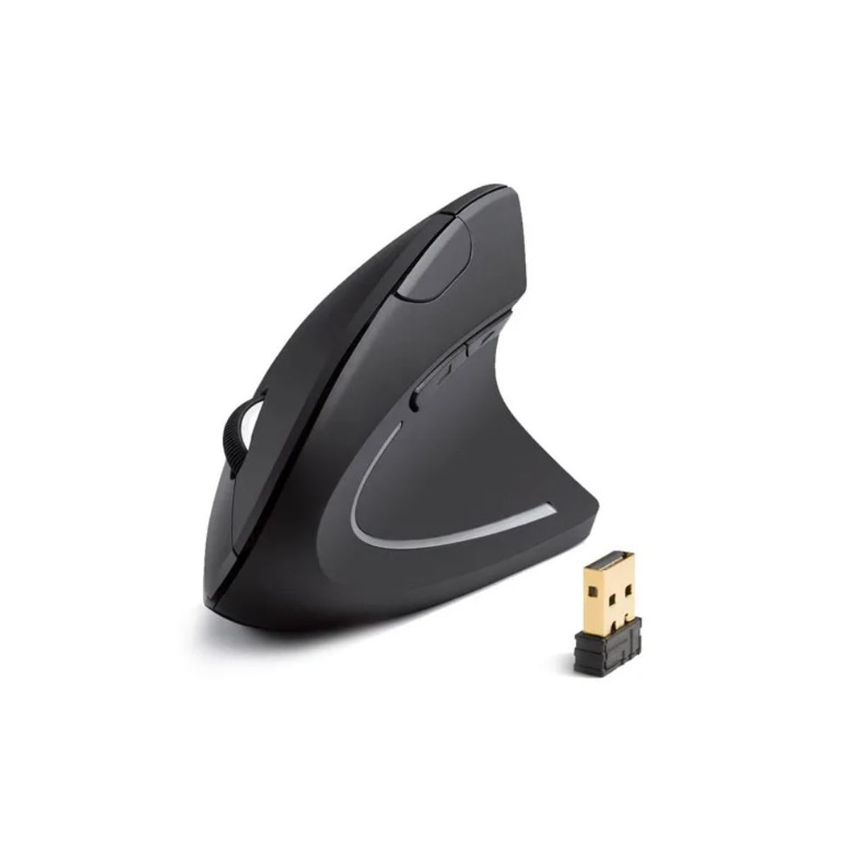 GENERICO - Mouse Inalámbrico con Batería Integrada Vertical Ergonómico