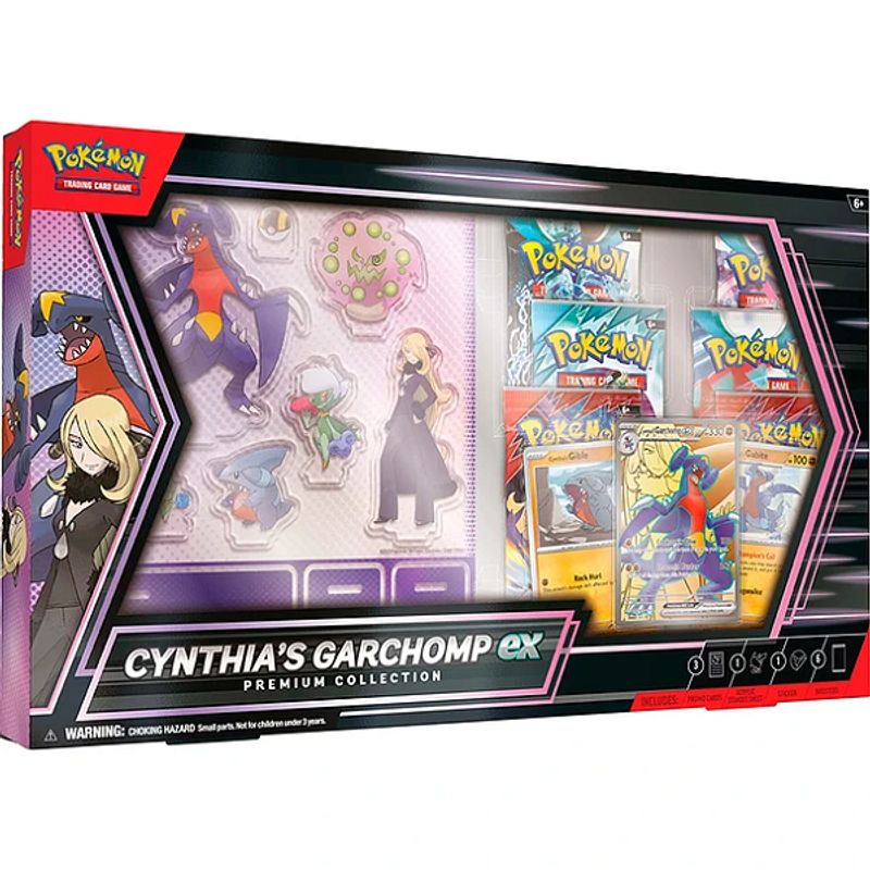 POKEMON - Pokemon TCG Cynthias Garchomp ex Premium Collection English