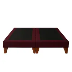 GENERICO - Base De Cama 2 Plazas Burdeo