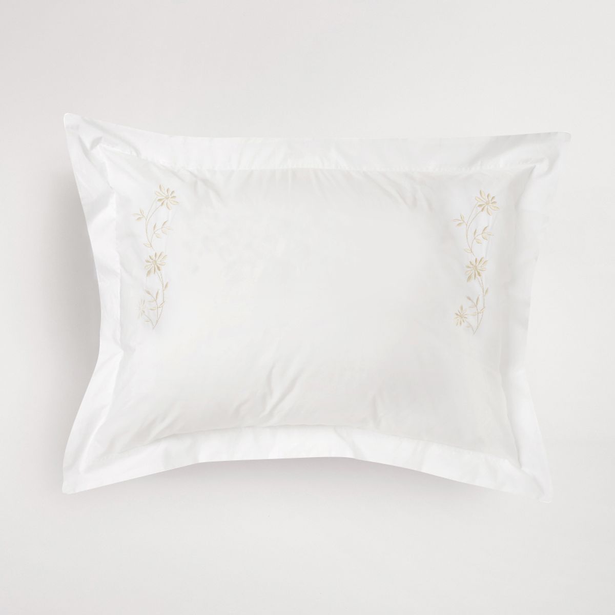 NINA HERRERA - Set Fundas Bordada Floral Marfil 220H 50x70cm