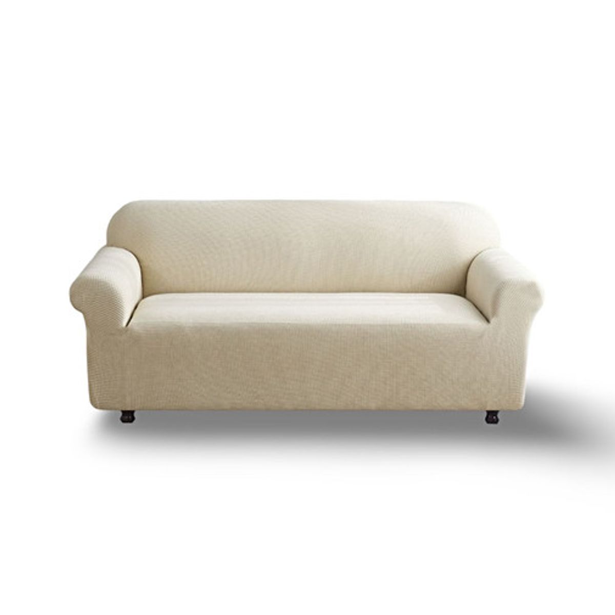 GENERICO - FUNDA PARA SOFA CUADRILLE DE 3 CUERPO BEIGE