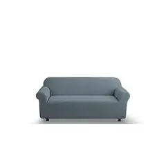 GENERICO - FUNDA PARA SOFA CUADRILLE DE 3 CUERPO GRIS