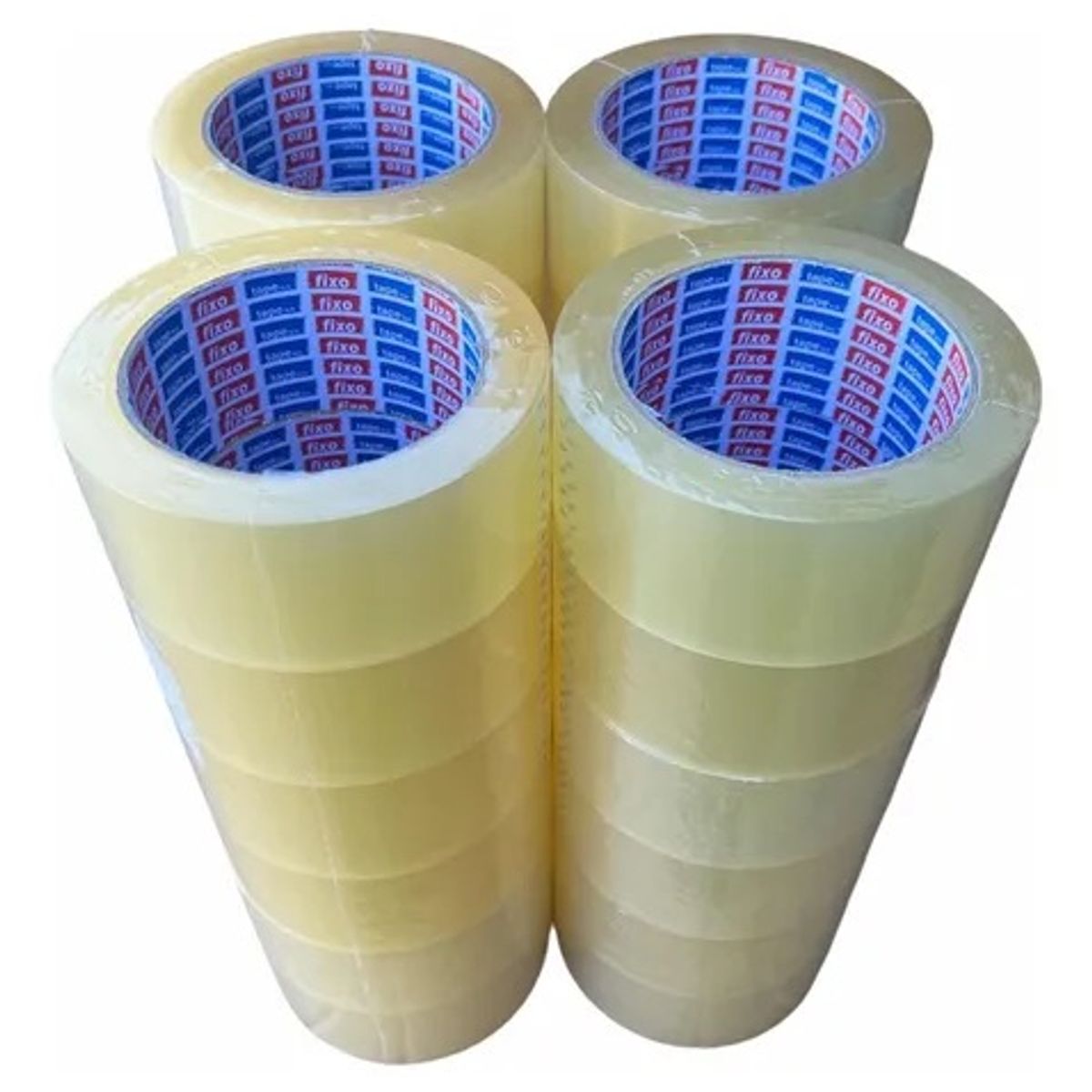 GENERICO - Pack de 24 Cintas De Embalaje 100 Metros x 48mm FIXO