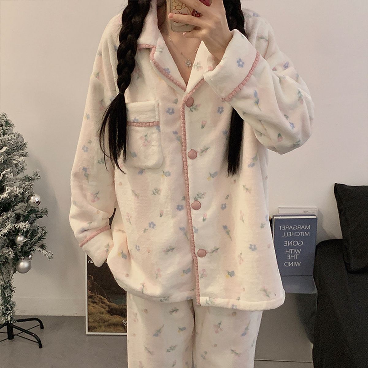 VELVET - Pijama Ciana Polar Mujer