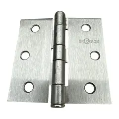 GENERICO - Pack 2 Bisagras 3 x 3 pulgadas Acero Inoxidable