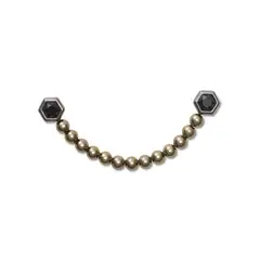 CROCS - Jibbitz Cadena Gunmetal Punk Dorado