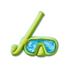 CROCS - Jibbitz Máscara de Snorkel Squish Verde