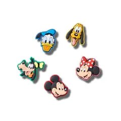 CROCS - Pack 5 Jibbitz Amigos de Mickey Blanco