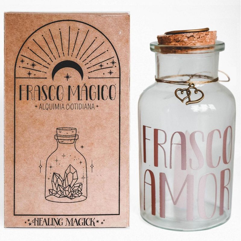 HEALING MAGICK - Frasco del Amor Cuarzo Rosa