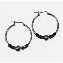TAETHAI - Aros argolla 925 envejecidos