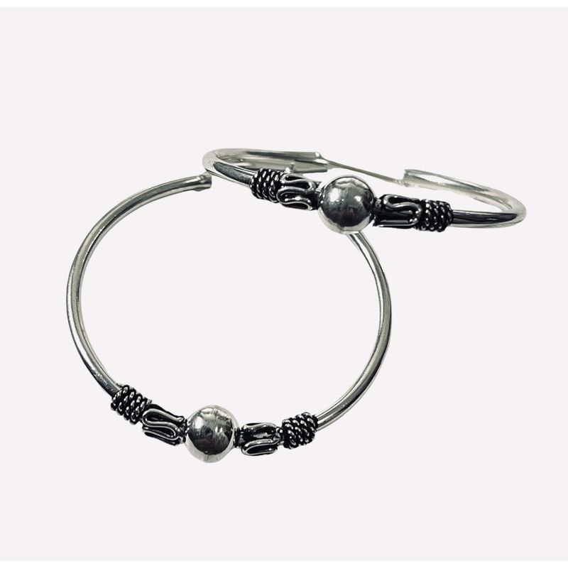 TAETHAI - Aros envejecidos plata 925