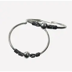 TAETHAI - Aros envejecidos plata 925