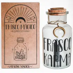 HEALING MAGICK - Frasco del Karma Obsidiana