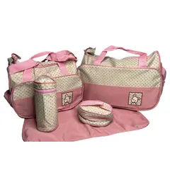 GENERICO - Bolso Mochila Maternal 5 Piezas