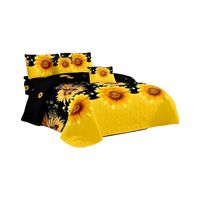 CUBRECAMA QUILT MAS SABANAS PLAZA Y MEDIA