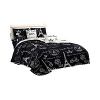 CUBRECAMA QUILT MAS SABANAS PLAZA Y MEDIA