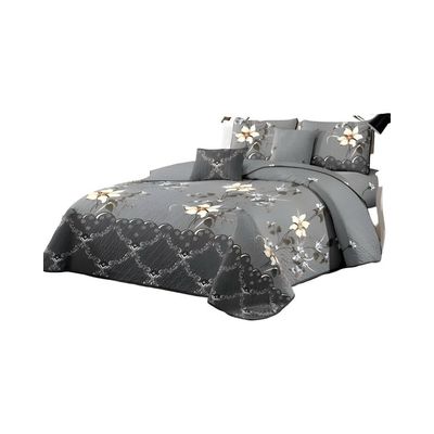 Imagen 2 del producto CUBRECAMA QUILT MAS SABANAS PLAZA Y MEDIA