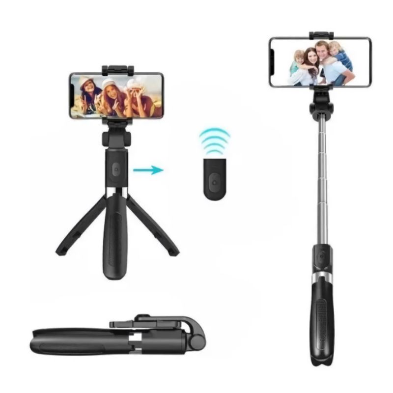 GENERICO - Baston Tripode celular selfie monopod baston bluetooth P50
