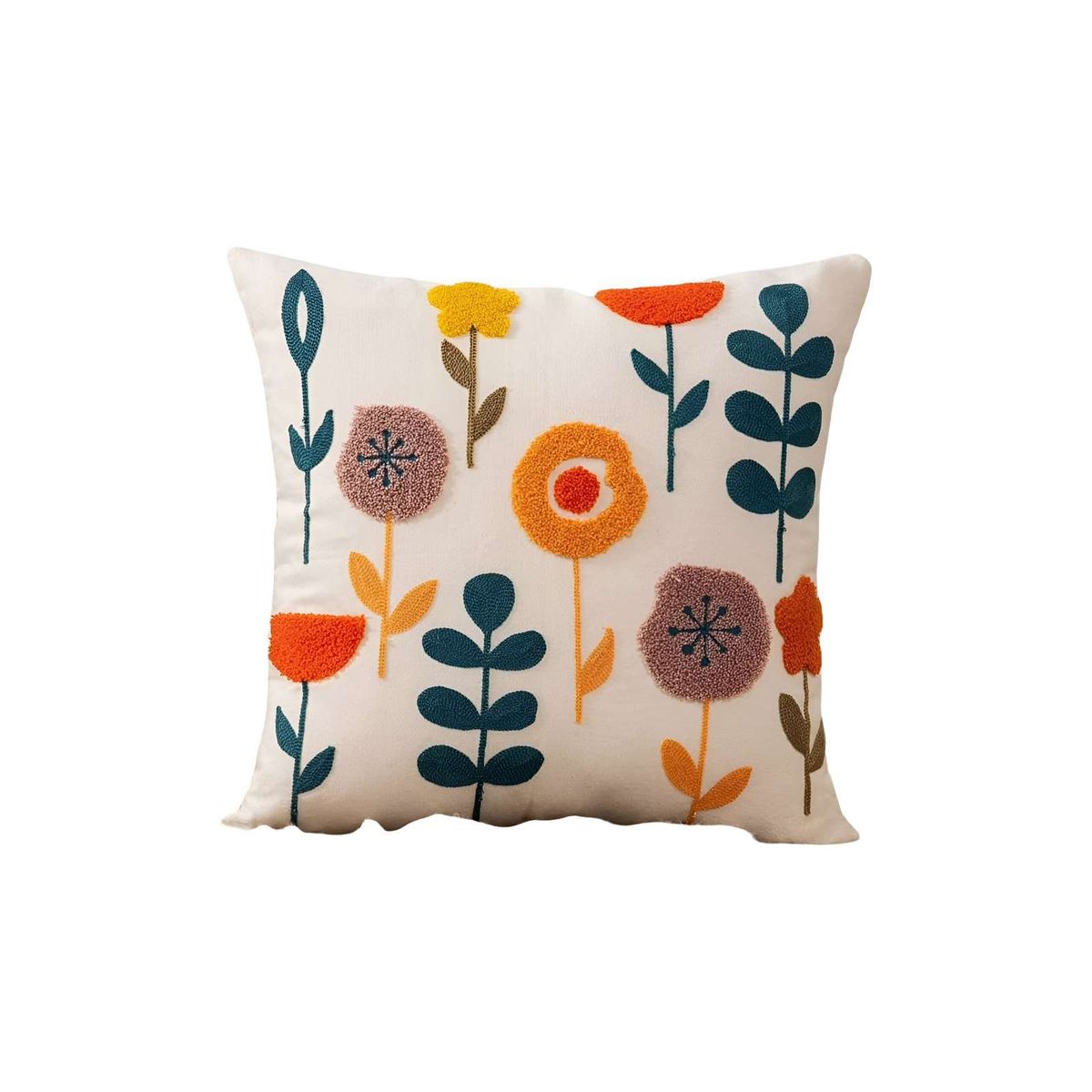 GENERICO - 2 FUNDAS BORDADAS 45x45  C18