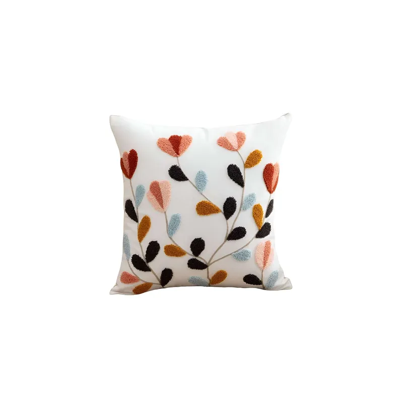 GENERICO - 2 FUNDAS BORDADAS 45x45  C32