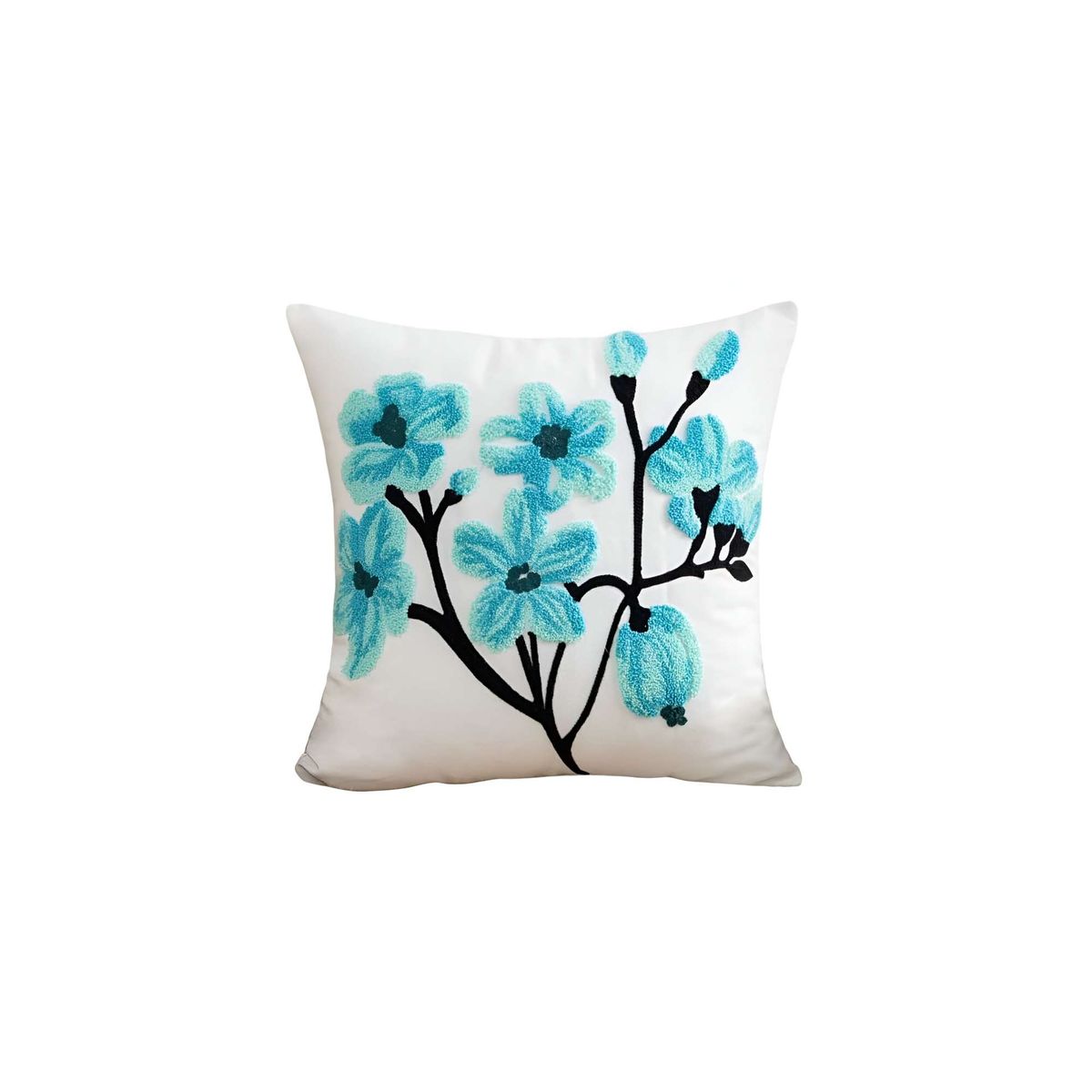 GENERICO - 4 FUNDAS BORDADAS 45x45 C55