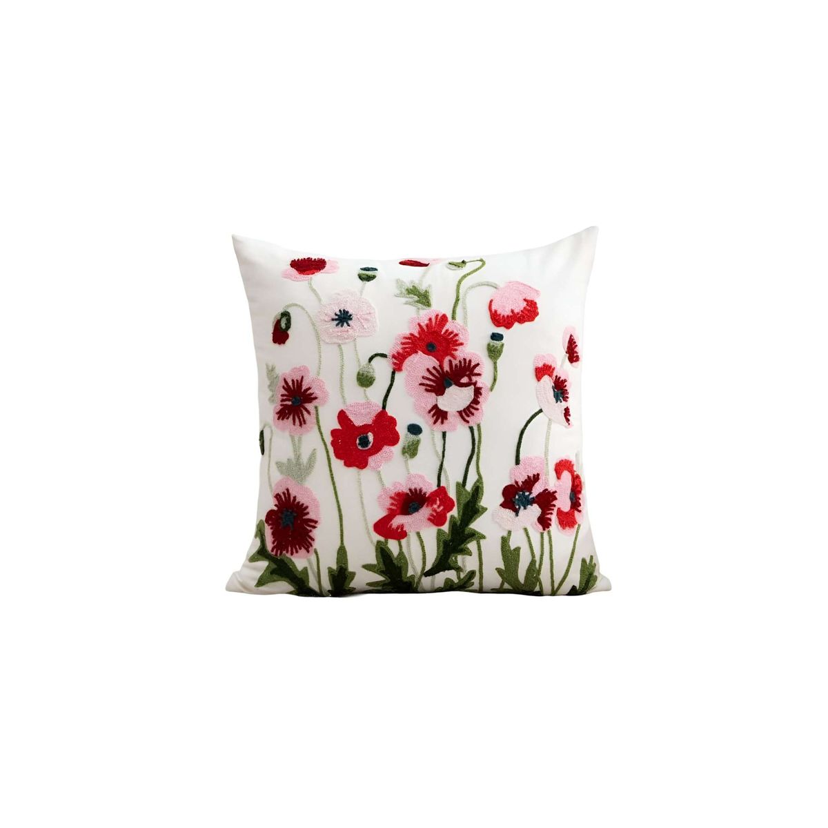 GENERICO - 6 FUNDAS BORDADAS 45x45 C28