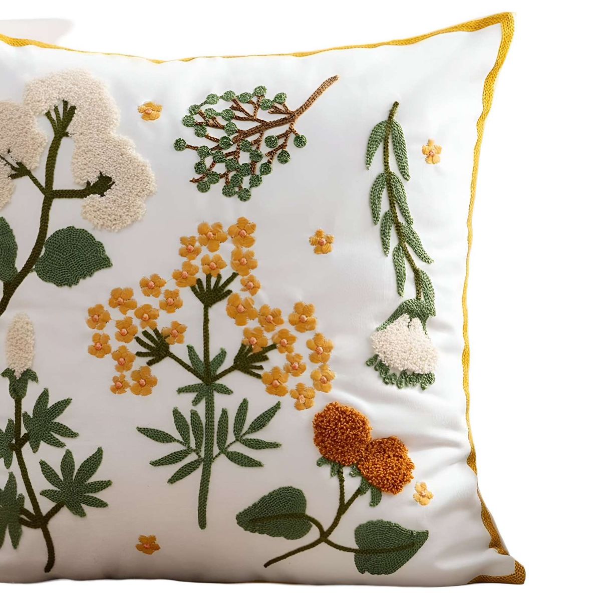 GENERICO - 6 FUNDAS BORDADAS 45x45 C62