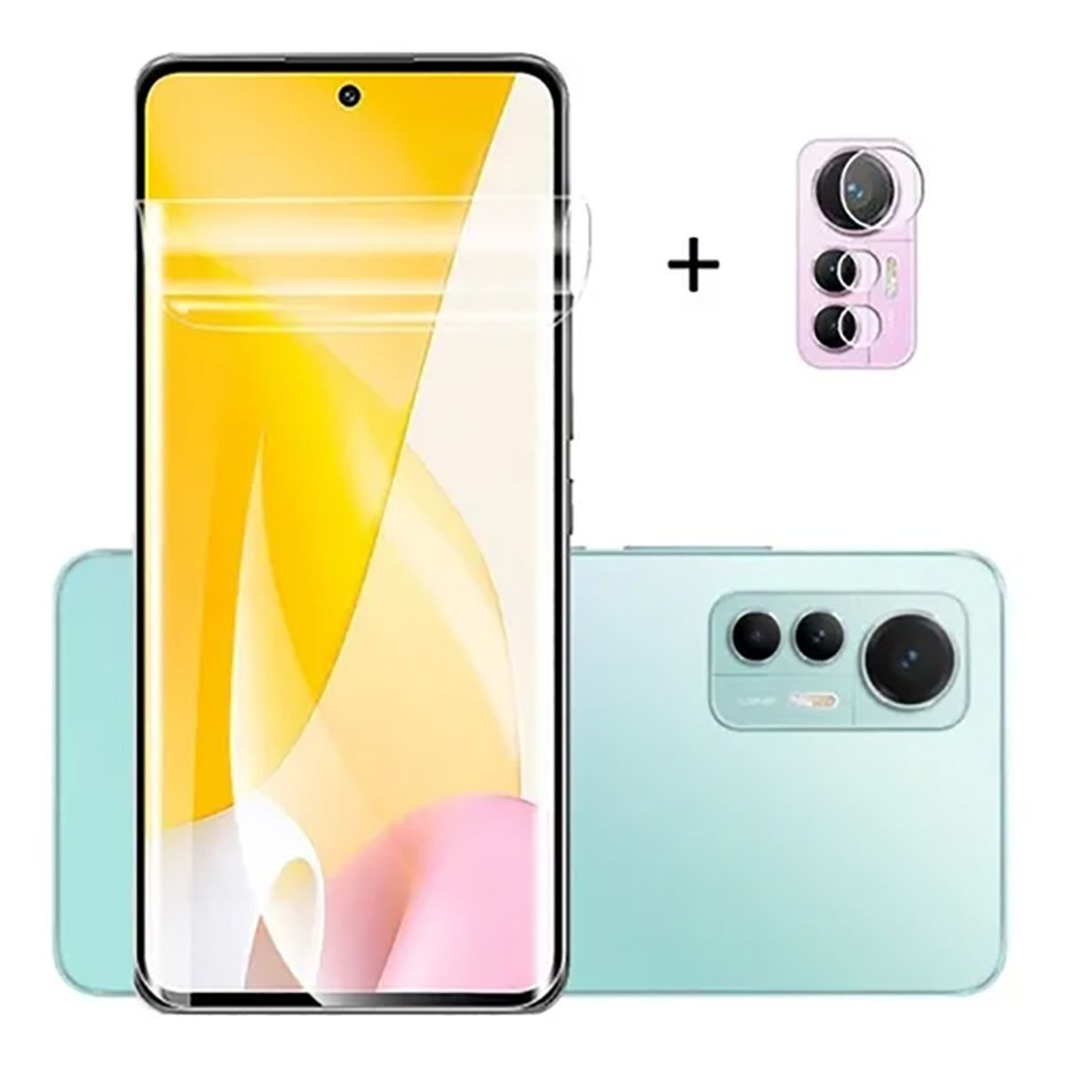 EON - Lamina Hidrogel Para Xiaomi 12 Lite + Lente Camara