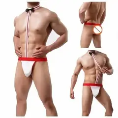 EDWINAYY - Ropa Interior Sexy Pajarita Tanga Para Ocasiones Especiales