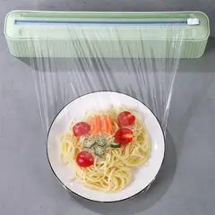 GENERICO - Dispensador de Film con Cortador Integrado - ABS Corte Afilado