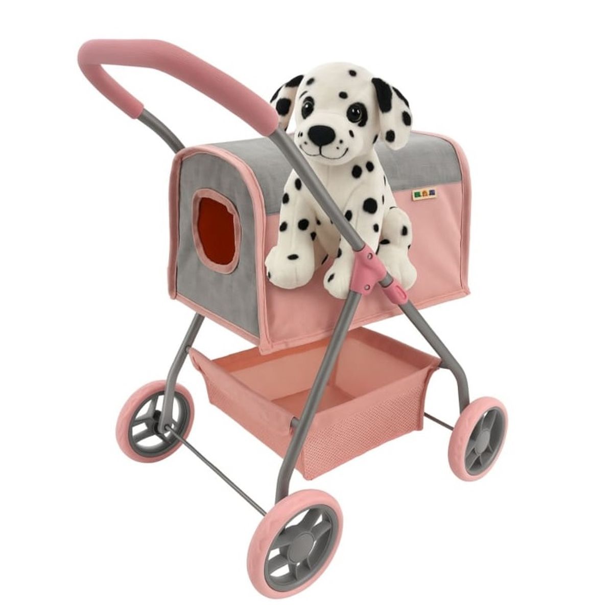 BESTOYS - Coche muñeca para mascotas Bestoys metalico no incluye peluche