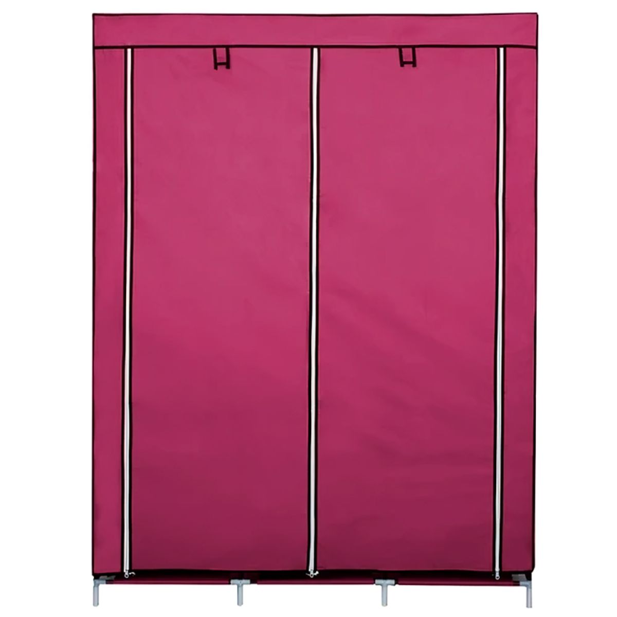 SIRENA - Ropero burdeo 30×45×75 cm armable para dormitorios y espacios pequeños