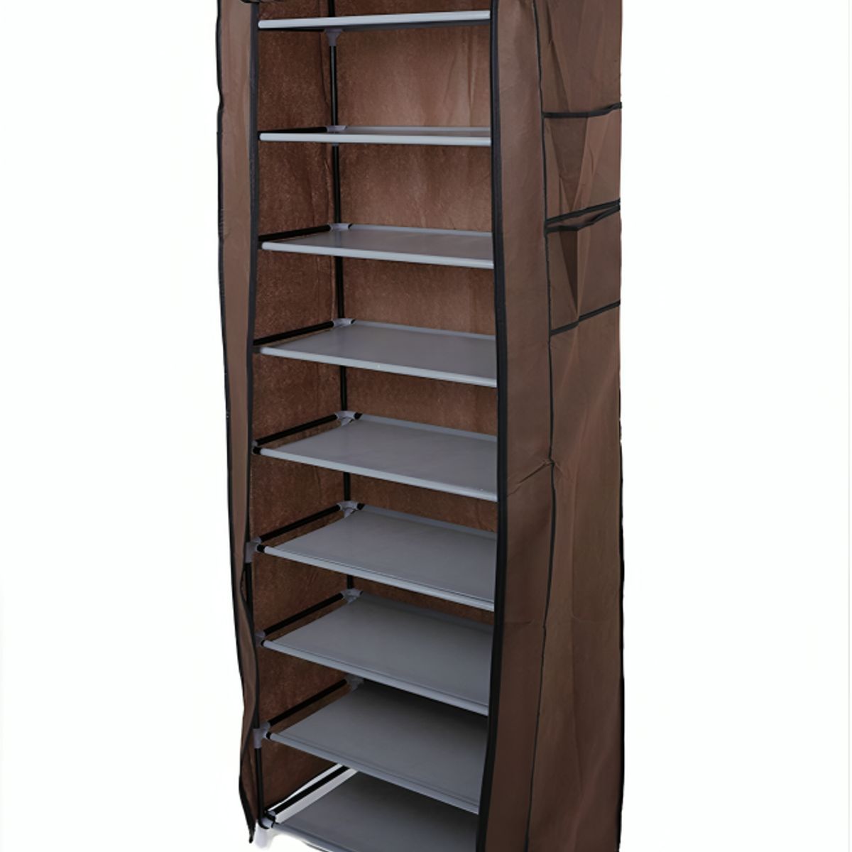 SIRENA - Closet ropero de tela 60×30×160 cm armable y de fácil montaje