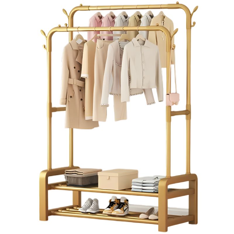 SIRENA - Perchero organizador de ropa con barra para colgar y estructura firme