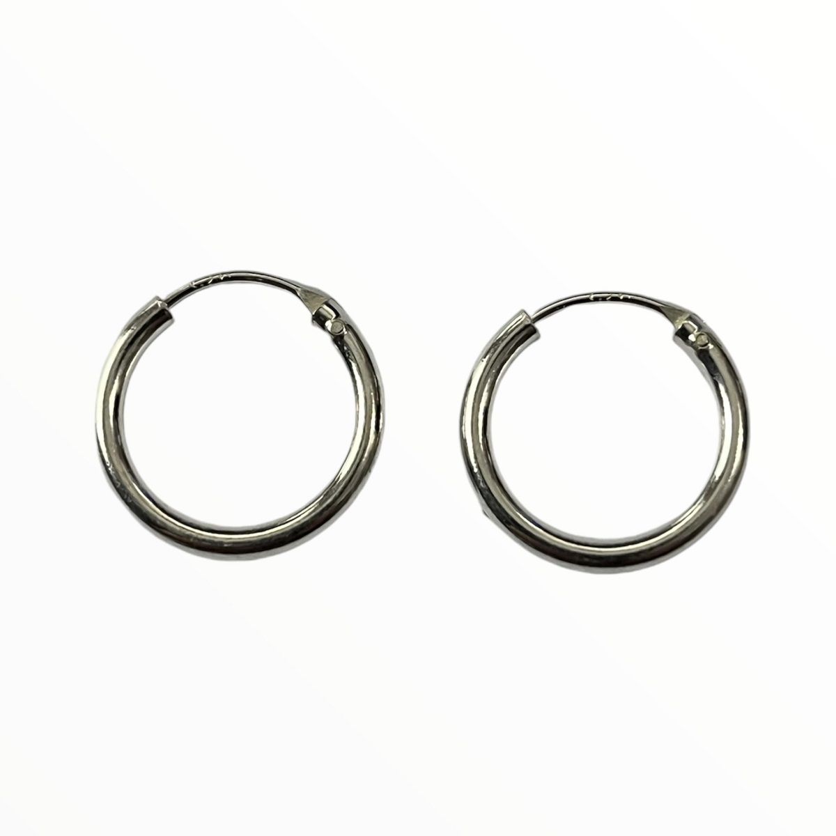 TAETHAI - Aros plata 925 tipo argollita lisa