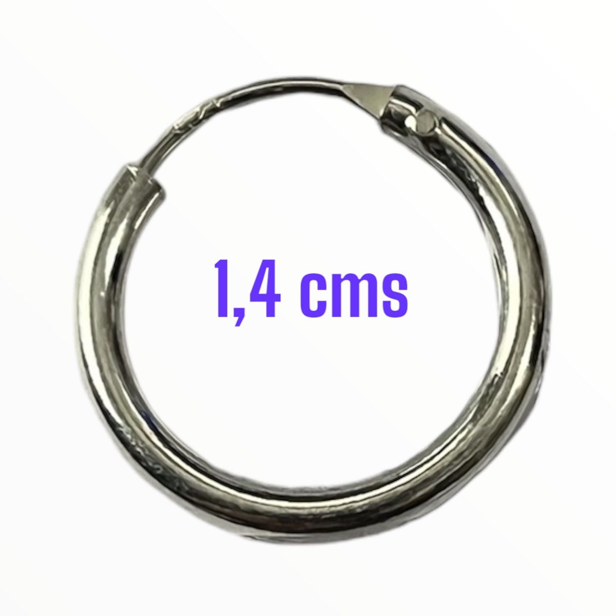 TAETHAI - Aros plata 925 tipo argollita lisa